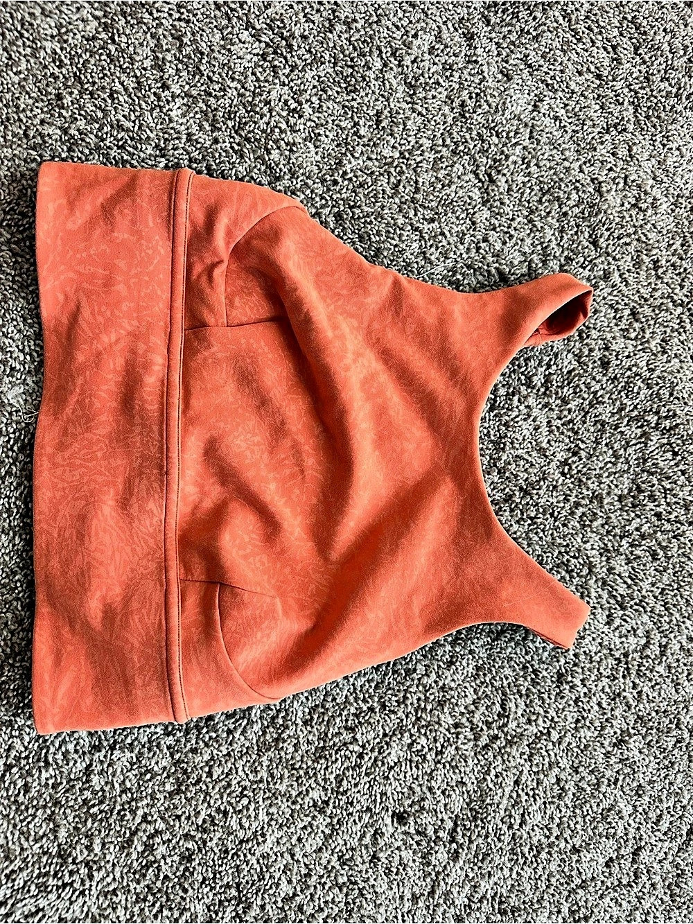 lululemon Wunder Train Long-Line Bra Tank in Orange - Picture 3 of 3